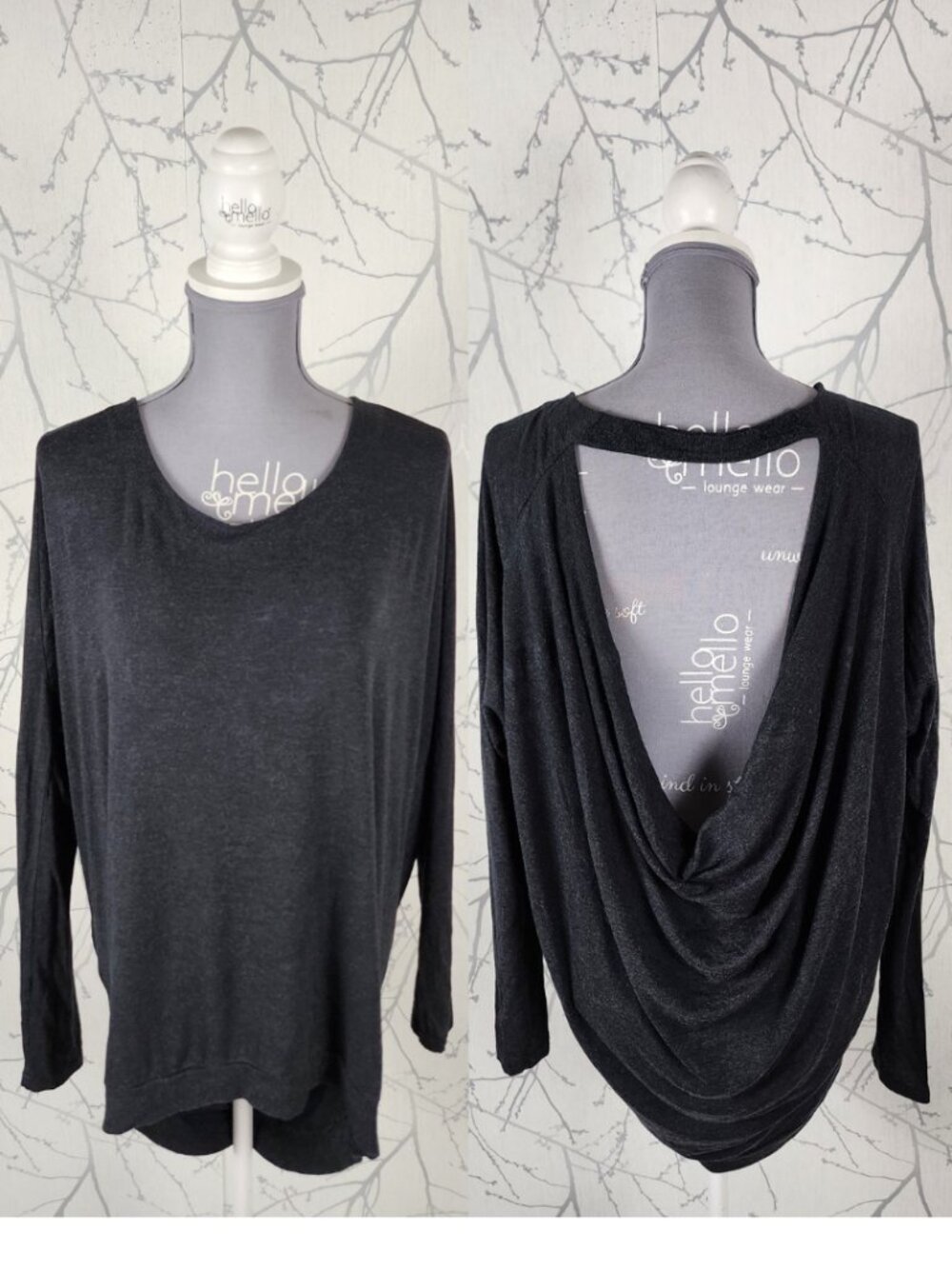 Wilfred Tencel Stretch Jersey Open Back Drape Francois Top